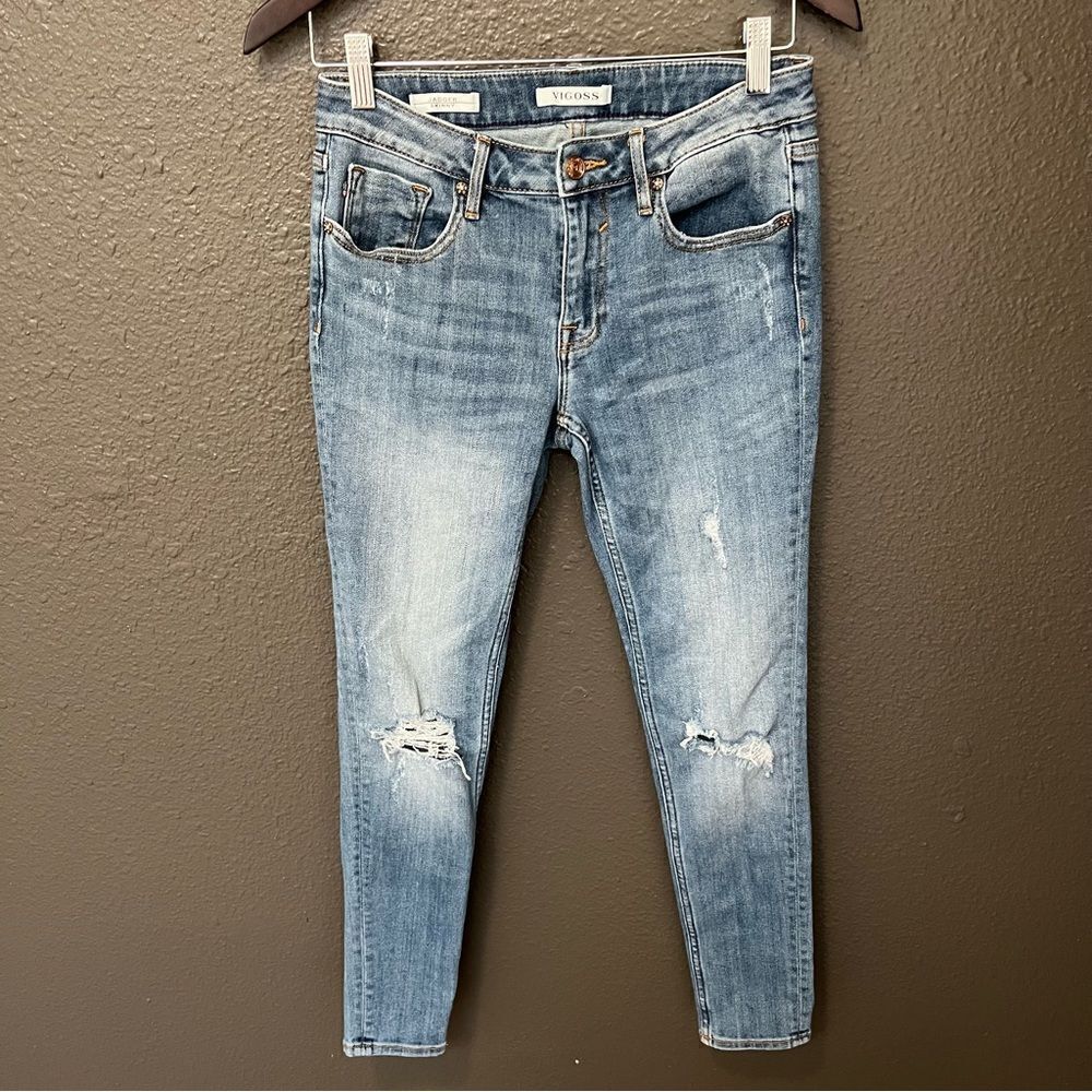 Vigoss Jagger Skinny Distressed Jeans